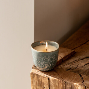 St Eval Granite & Moss Enchantment Pot Candle